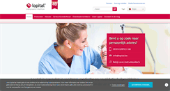 Desktop Screenshot of lopital.be
